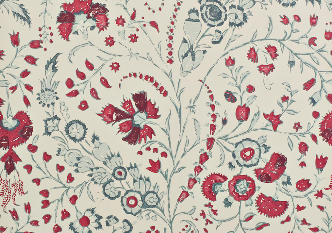 Dianthus Chintz Wallpaper - Original - Soane Britain