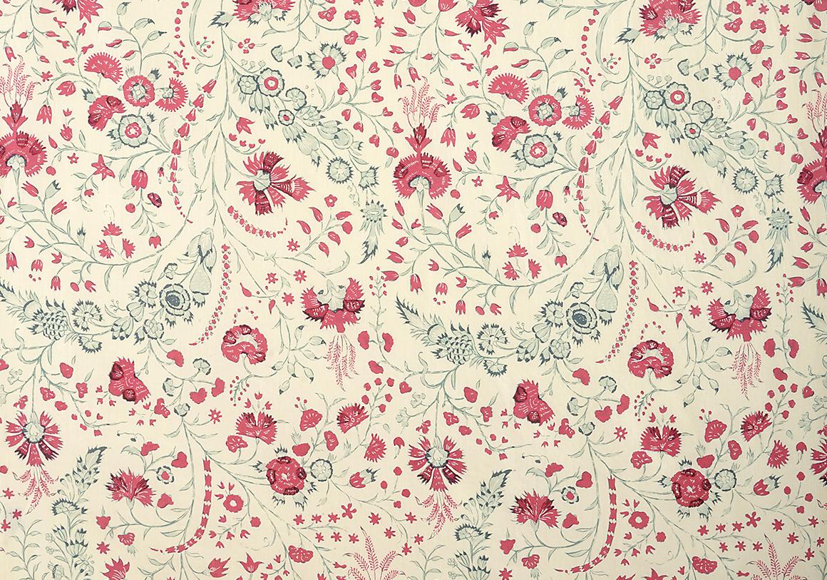 Dianthus Chintz - Original - Ivory Linen - Soane Britain